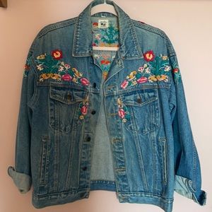 Embroidered Denim Jacket